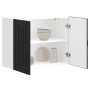 Armario de pared de cocina Lucca madera ingeniería negra de , Armarios de cocina - Ref: Foro24-853828, Precio: 77,19 €, Descu...