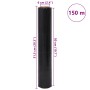 Film estirable 2 unidades negro 17 μm 50 cm x 150 m de , Materiales de embalaje - Ref: Foro24-4104867, Precio: 22,23 €, Descu...