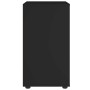 Aparador VISNES negro 60x40x73 cm madera de ingeniería de , Cajoneras - Ref: Foro24-4108285, Precio: 116,45 €, Descuento: %