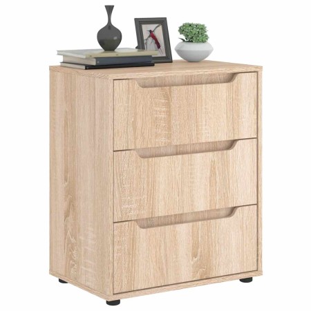 Aparador VISNES roble sonoma 60x40x73 cm madera de ingeniería de , Cajoneras - Ref: Foro24-4108287, Precio: 116,45 €, Descuen...
