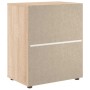 Aparador VISNES roble sonoma 60x40x73 cm madera de ingeniería de , Cajoneras - Ref: Foro24-4108287, Precio: 116,45 €, Descuen...