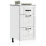 Mueble bajo de cocina Lucca madera de ingeniería blanca de , Armarios de cocina - Ref: Foro24-854230, Precio: 105,49 €, Descu...