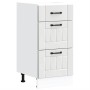 Mueble bajo de cocina Lucca madera de ingeniería blanca de , Armarios de cocina - Ref: Foro24-854230, Precio: 105,49 €, Descu...