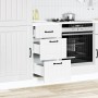 Mueble bajo de cocina Lucca madera de ingeniería blanca de , Armarios de cocina - Ref: Foro24-854230, Precio: 105,49 €, Descu...