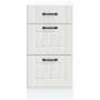 Mueble bajo de cocina Lucca madera de ingeniería blanca de , Armarios de cocina - Ref: Foro24-854230, Precio: 105,49 €, Descu...