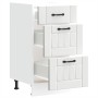 Mueble bajo de cocina Lucca madera de ingeniería blanca de , Armarios de cocina - Ref: Foro24-854230, Precio: 105,49 €, Descu...