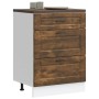 Mueble bajo de cocina porto roble ahumado madera reconstituida de , Armarios de cocina - Ref: Foro24-854264, Precio: 131,13 €...
