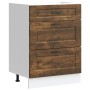 Mueble bajo de cocina porto roble ahumado madera reconstituida de , Armarios de cocina - Ref: Foro24-854264, Precio: 131,13 €...