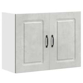 Armario de pared cocina Kalmar madera ingeniería gris hormigón de , Armarios de cocina - Ref: Foro24-853591, Precio: 68,74 €,...
