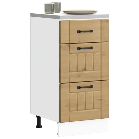 Mueble bajo de cocina Lucca roble artesanal de , Armarios de cocina - Ref: Foro24-854239, Precio: 91,65 €, Descuento: %