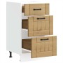 Mueble bajo de cocina Lucca roble artesanal de , Armarios de cocina - Ref: Foro24-854239, Precio: 91,65 €, Descuento: %
