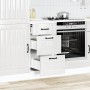 Mueble bajo de cocina Lucca blanca de alto brillo de , Armarios de cocina - Ref: Foro24-854232, Precio: 102,66 €, Descuento: %