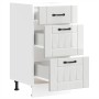 Mueble bajo de cocina Lucca blanca de alto brillo de , Armarios de cocina - Ref: Foro24-854232, Precio: 102,66 €, Descuento: %
