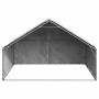Caseta perros exterior con cubierta 3x2x1,9 m acero galvanizado de , Casetas para perros - Ref: Foro24-4105409, Precio: 135,6...