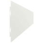 Bordes para césped 10 uds acero laminado frío blanco 10x103 cm de , Ribetes y bordes para jardín - Ref: Foro24-860131, Precio...