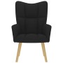 Sillón de relax de tela negro de , Sillones - Ref: Foro24-4016769, Precio: 101,88 €, Descuento: %