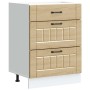 Mueble bajo de cocina Lucca roble sonoma de , Armarios de cocina - Ref: Foro24-854272, Precio: 107,05 €, Descuento: %