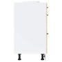 Mueble bajo de cocina Lucca roble sonoma de , Armarios de cocina - Ref: Foro24-854272, Precio: 107,05 €, Descuento: %