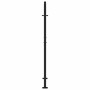 Puerta de jardín diseño ondulado de acero negro 105x155 cm de , Puertas de jardín - Ref: Foro24-4100971, Precio: 245,24 €, De...