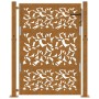 Puerta de jardín diseño de hojas de acero desgastado 105x130 cm de , Puertas de jardín - Ref: Foro24-4100965, Precio: 211,53 ...
