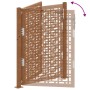 Puerta de jardín diseño en cruz de acero desgastado 105x130 cm de , Puertas de jardín - Ref: Foro24-4101005, Precio: 211,53 €...