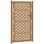 Puerta de jardín diseño en cruz de acero desgastado 105x180 cm de , Puertas de jardín - Ref: Foro24-4101007, Precio: 261,25 €...