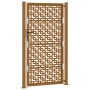 Puerta de jardín diseño en cruz de acero desgastado 105x180 cm de , Puertas de jardín - Ref: Foro24-4101007, Precio: 261,25 €...