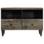 Mueble de TV madera maciza de mango gris claro 70x33,5x46 cm de , Almacenamiento para CD y DVD - Ref: Foro24-4017793, Precio:...