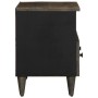 Mueble de TV madera maciza de mango gris claro 70x33,5x46 cm de , Almacenamiento para CD y DVD - Ref: Foro24-4017793, Precio:...