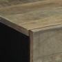 Mesita de noche madera maciza de mango gris claro 50x33x60 cm de , Mesitas de noche - Ref: Foro24-4017801, Precio: 112,55 €, ...