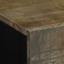 Mesita de noche madera maciza de mango gris claro 50x33x60 cm de , Mesitas de noche - Ref: Foro24-4017803, Precio: 87,08 €, D...
