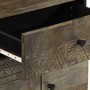 Mesita de noche madera maciza de mango gris claro 50x33x60 cm de , Mesitas de noche - Ref: Foro24-4017803, Precio: 87,08 €, D...