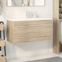 Set de muebles de baño 2 pzas madera contrachapada roble Sonoma de , Muebles de baño - Ref: Foro24-3324966, Precio: 341,85 €,...