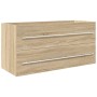 Set de muebles de baño 2 pzas madera contrachapada roble Sonoma de , Muebles de baño - Ref: Foro24-3324966, Precio: 341,85 €,...