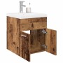 Mueble fregadero con lavabo y grifo empotrados madera vieja de , Muebles de baño - Ref: Foro24-3328905, Precio: 170,45 €, Des...