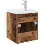 Mueble fregadero con lavabo y grifo empotrados madera vieja de , Muebles de baño - Ref: Foro24-3328905, Precio: 170,45 €, Des...