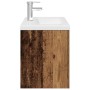 Mueble lavabo con lavabo integrado y grifo madera vieja de , Muebles de baño - Ref: Foro24-3328907, Precio: 245,61 €, Descuen...