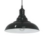 Lámpara colgante regulable en altura E27 negro brillante Ø 31cm de , Lámparas - Ref: Foro24-4103435, Precio: 32,28 €, Descuen...