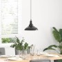 Lámpara colgante regulable en altura E27 negro brillante Ø 31cm de , Lámparas - Ref: Foro24-4103435, Precio: 32,28 €, Descuen...