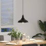 Lámpara colgante regulable en altura E27 negro brillante Ø 31cm de , Lámparas - Ref: Foro24-4103435, Precio: 32,28 €, Descuen...