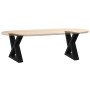 Patas para mesa de centro 2 unidades acero negro 30x(30-31,3)cm de , Patas para mesas - Ref: Foro24-4012676, Precio: 66,09 €,...