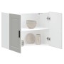 Armario de pared para cocina Porto madera de ingeniería blanca de , Armarios de cocina - Ref: Foro24-854067, Precio: 73,00 €,...