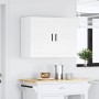 Armario de pared para cocina Porto madera de ingeniería blanca de , Armarios de cocina - Ref: Foro24-854067, Precio: 73,00 €,...