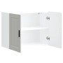 Armario de pared para cocina Porto madera de ingeniería blanca de , Armarios de cocina - Ref: Foro24-854067, Precio: 73,00 €,...
