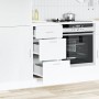 Armario bajo de madera de ingeniería blanco 40x46x81,5 cm de , Armarios de cocina - Ref: Foro24-854211, Precio: 88,32 €, Desc...