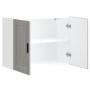 Armario de pared de cocina Porto gris sonoma madera ingeniería de , Armarios de cocina - Ref: Foro24-854073, Precio: 76,82 €,...