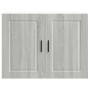 Armario de pared de cocina Porto gris sonoma madera ingeniería de , Armarios de cocina - Ref: Foro24-854073, Precio: 76,82 €,...