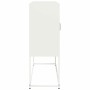 Aparador de acero laminado en frío blanco 100,5x39x107 cm de , Aparadores - Ref: Foro24-853409, Precio: 135,36 €, Descuento: %