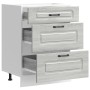 Mueble bajo de cocina Kalmar gris sonoma madera de ingeniería de , Armarios de cocina - Ref: Foro24-854285, Precio: 123,26 €,...
