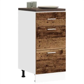 Armario bajo de madera de ingeniería madera vieja 40x46x81,5 cm de , Armarios de cocina - Ref: Foro24-854218, Precio: 90,56 €...